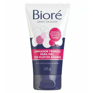 Limpiador térmico para piel con puntos negros, Bioré Belleza