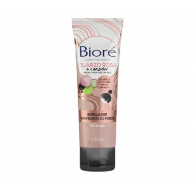 Exfoliador purificante de poros Quarzo Rosa Bioré Complementos