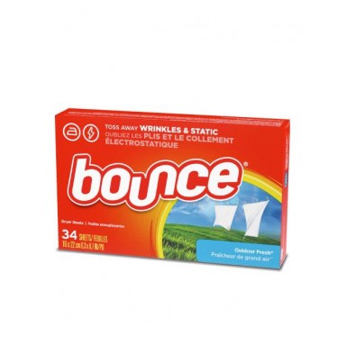 BOUNCE TOALLA ANTIESTATICA Y SUAVIZANTE 34HJS Aseo y Limpieza