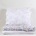 Juego de Sábanas 180 Hilos Estampado Oasis, Mashini Sábanas