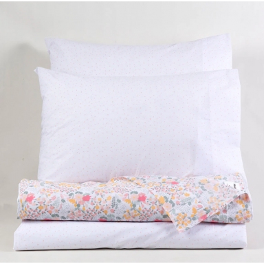 Juego de Sábanas 180 Hilos Estampado Garden, Mashini Sábanas