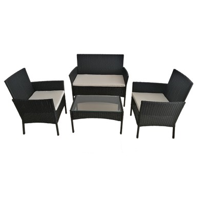 Set de Terraza Corsa 4 piezas Juegos de Terraza