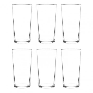 Set De 6 Vasos Altos 355cc Cristar Montecarlo Cocina