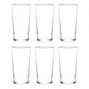 Set De 6 Vasos Altos 355cc Cristar Montecarlo Cocina