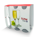 Set 6 Copas Champaña Versalles 176 cc, Cristar Cocina