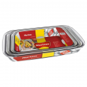 Pack 3 Fuentes Rectangulares Grande, Mediana y Pequeña, Marinex Cocina