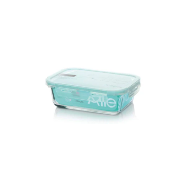 Contenedor Hermético Vidrio Rectangular 420Ml Allegra Cocina