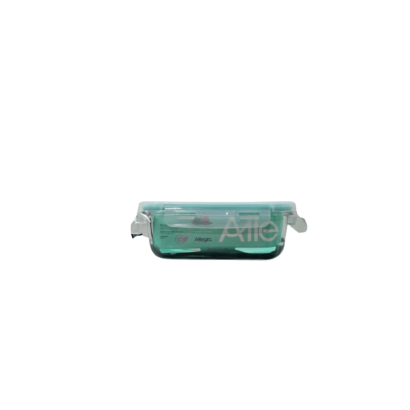 Contenedor Hermético Vidrio Rect. 750ML, Allegra Cocina