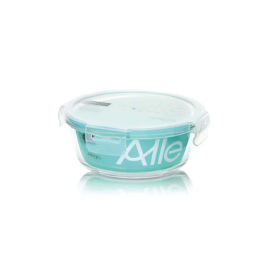 Contenedor Hermético de vidrio redondo 370Ml, Allegra Cocina