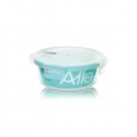Contenedor Hermético de vidrio redondo 370Ml, Allegra Cocina