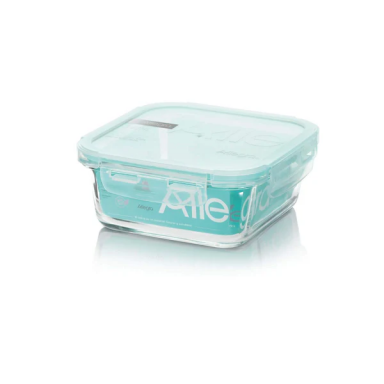 Contenedor Hermético De Vidrio Cuadrado 740 Ml, Allegra Cocina