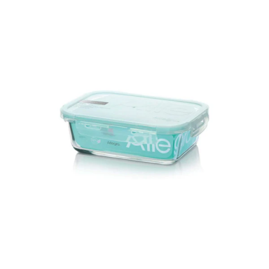 Contenedor Hermético De Vidrio Rectangular 590 Ml, Allegra Cocina
