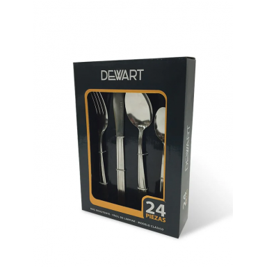 Set Cuchillería 24 Piezas Dewart Cocina