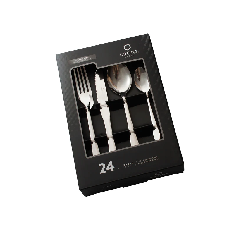Set de Cuchillería Carnes 24 Piezas Wigan Krons Cocina