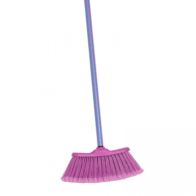 Escoba Practic Rey morado - turquesa, Reyplast Inicio