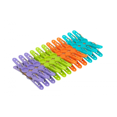 Set 24 ganchos para ropa, Reyplast Organización