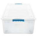 Caja bajo cama 48 L clarificado Reyplast Organizacion