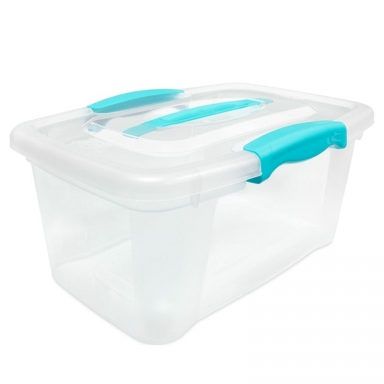 Caja Ultraforte 6,5L Clarificado Clarificado Colores Organización