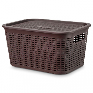 CANASTILLA TAVARUA 6.5 L - MARRON MORO C/T Inicio