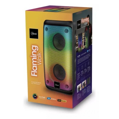 Parlante Bluetooth MLAB Flaming Walk Bass RGB 12 W TWS MLAB Inicio