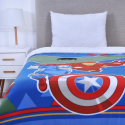 Frazada polar sherpa 150x200 Avengers Gem, Mashini Ropa de Cama