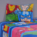 Sábana 1.5 plazas microfibra Avengers All, Mashini Ropa de Cama