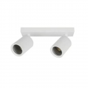 Foco porta gu10 doble blanco sobrepuesto led modelo altair II Konnergie Iluminación