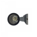 Apliqué led exterior gris modelo kapelle cilindro ip54 simpleporta gu10 Iluminación