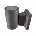 Apliqué led exterior gris modelo kapelle cilindro ip54 simpleporta gu10 Iluminación