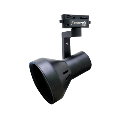 Foco monofásico negro porta ampolleta e27 modelo haedi Iluminación