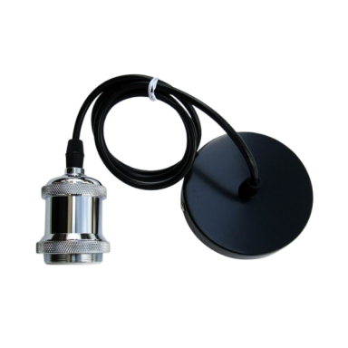 Soquete vintage plata porta ampolleta e27 modelo varena Iluminación