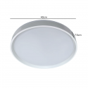 Lámpara led sobrepuesta con control 48+48w blanca taurus ii 3000k-4000k-6000k Iluminación