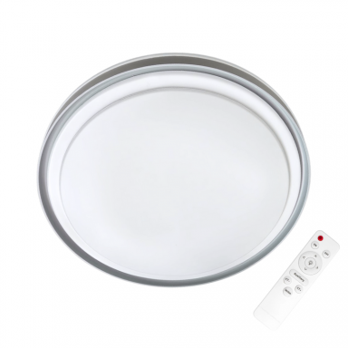 Lámpara led sobrepuesta con control 48+48w gris taurus iii 3000k-4000k-6000k Iluminación