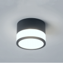 Panel decorativo sobrepuesto negro moderno 7w frio 6000k Iluminación