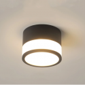 Panel decorativo sobrepuesto negro moderno 7w frio 6000k Iluminación