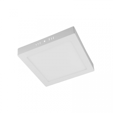 Panel sobrepuesto pro cuadrado 12w calido 3000k Iluminación