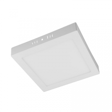 Panel sobrepuesto pro cuadrado 18w calido 3000k Iluminación