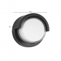 APLIQUE LED PLASTICO REDONDO 3000K IP54 Iluminación