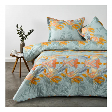 Quilt estampado Aquamarine AF, Cannon Cubrecamas y Quilts