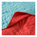 Quilt Bicolor Coral Menta AF, Cannon Cubrecamas y Quilts