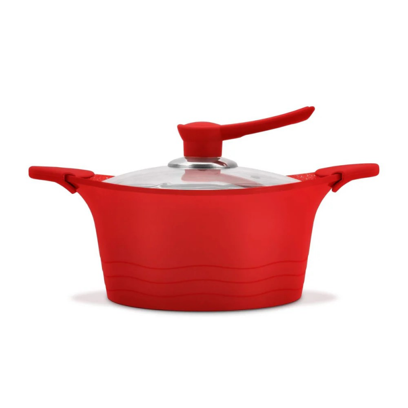 Cacerola 20 Cm Roja, Bohlier Cocina