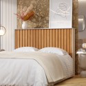 Cabecera de Cama 1.60 Detroit Blanca / Madera Muebles