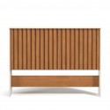 Cabecera de Cama 1.60 Detroit Blanca / Madera Muebles