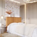 Cabecera de Cama 1.60 Detroit Madera Muebles