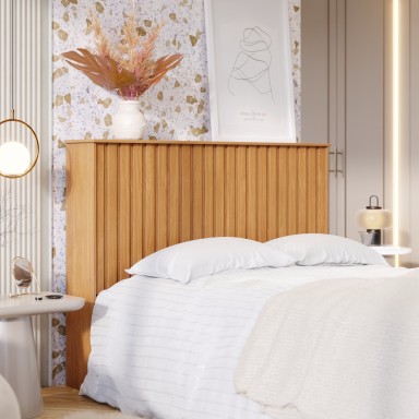 Cabecera de Cama 1.60 Detroit Madera Muebles de Dormitorio