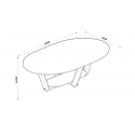 Mesa de Centro Elegance Nature Mesa plegable, Mesas