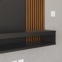 Panel TV 50" Cissa Negro Racks TV