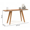 Mueble Aparador Ibiza Blanco / Madera Muebles