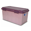 Caja Organizadora Baúl Con Ruedas Almacenamiento 90 Lt Reyplast Organizacion