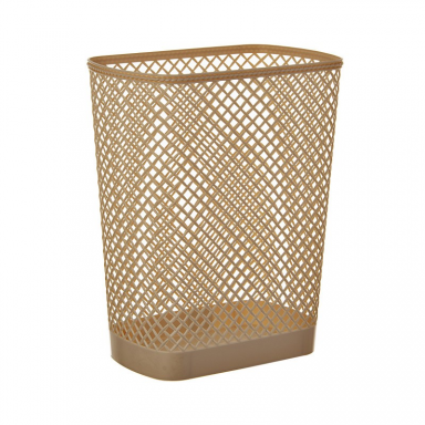 Papelera Calada Decor Marron, Reyplast Terraza y Jardin